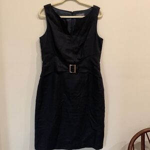 Liz Claiborne Black Linen Dress